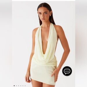 Peppermayo Elysia Yellow Dress